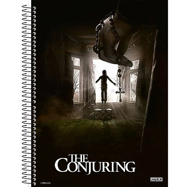 Caderno Horror The Conjuring - 160 Folhas - São Domingos