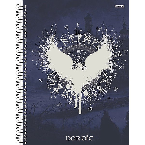 Caderno Nordic Ave - 80 Folhas - São Domingos