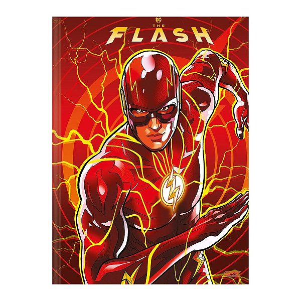 Caderno Brochura The Flash - Flash - 80 folhas - São Domingos