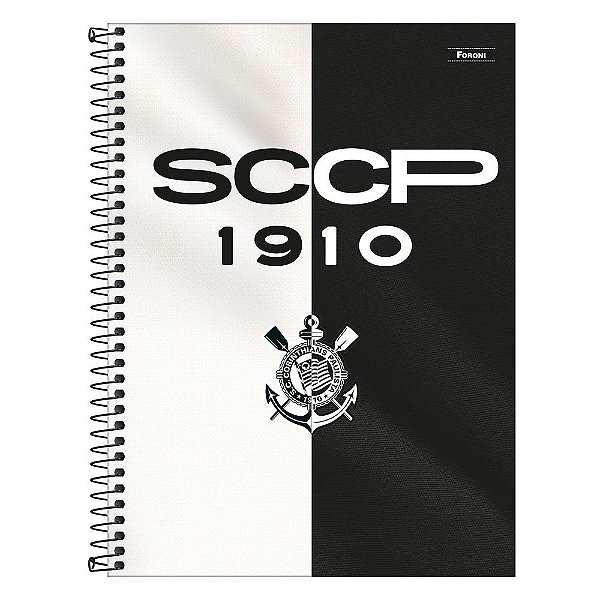 Caderno Corinthians SCCP 1910 - 80 Folhas - Foroni