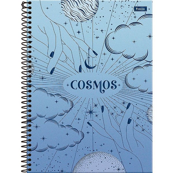Caderno Cosmos Toque - 80 Folhas - Foroni