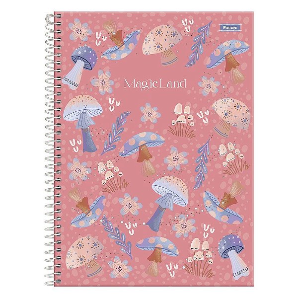 Caderno Magic Land - Magic - 160 Folhas - Foroni