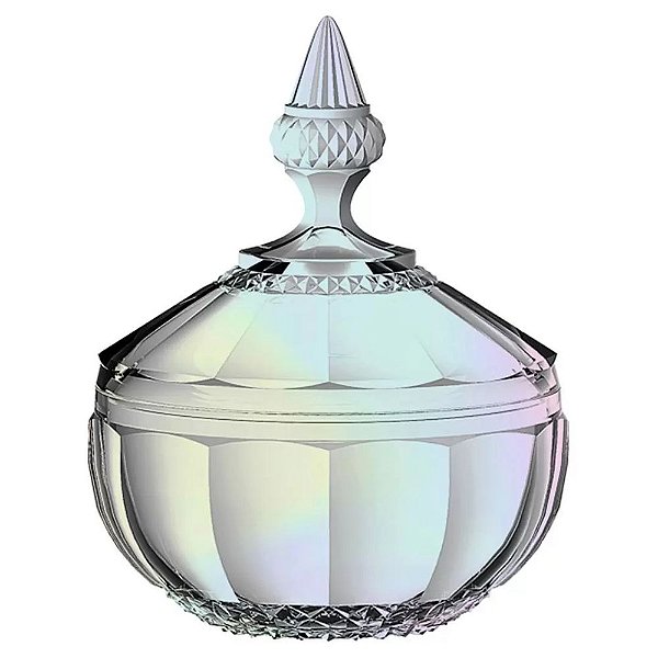 Potiche Splendor Cristal Furta-Cor - 16cm - L'hermitage