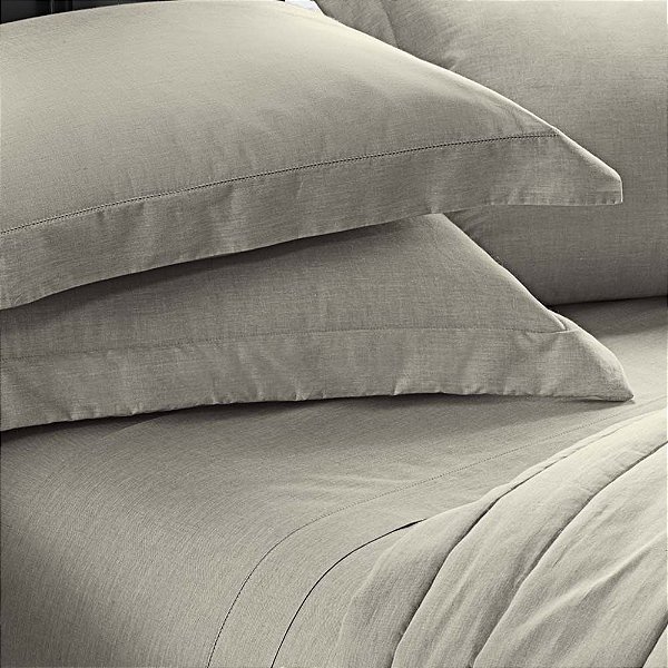 Jogo De Cama Chambret Queen 200 Fios - Silver - Kacyumara