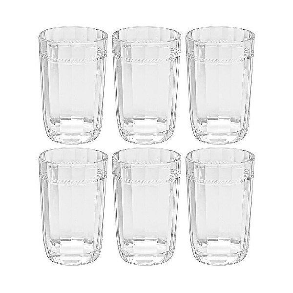 Jogo de Copos Imperial - 370ml - 6 peças - Lyor