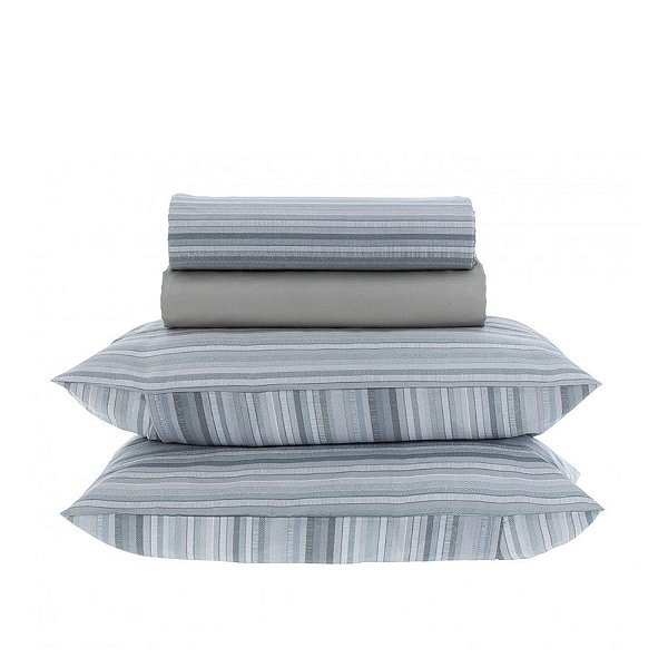 Jogo de Cama New Innovi 180 Fios Casal - True - Kacyumara