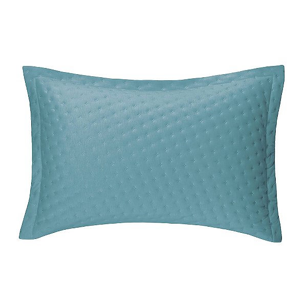 Porta Travesseiro Malharia Sem Igual Azul - 50cm x 70cm - Altenburg