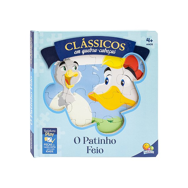 Livro Clássicos em Quebra-Cabeças - O Patinho Feio - Todolivro