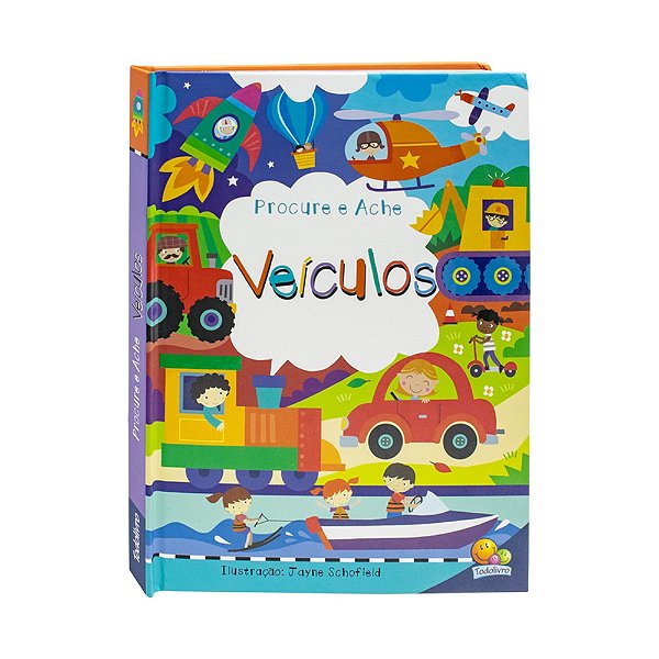 Livro Procure e Ache II: Veículos - Todolivro