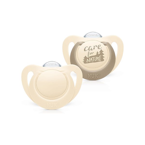 Kit de Chupetas For Nature +6 meses - 2 Peças - NUK