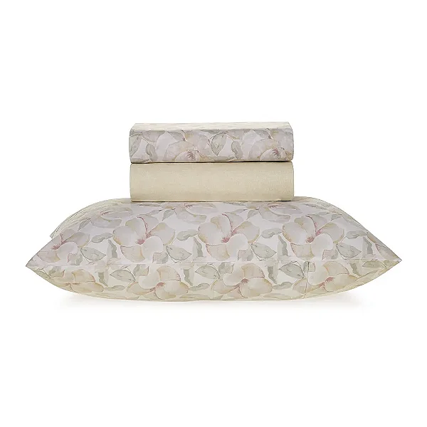 Jogo de Cama Solteiro 160 Fios Justine - Karsten