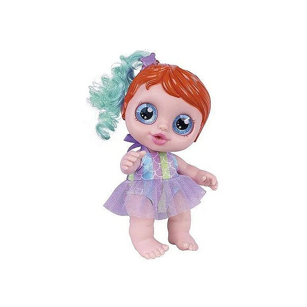 Boneca Mini Baby Rainbow Surprise - Faz Xixi - Cotiplás