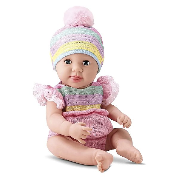 Boneca Diver New Born Brincar de Papinha - Menina - Diver Toys