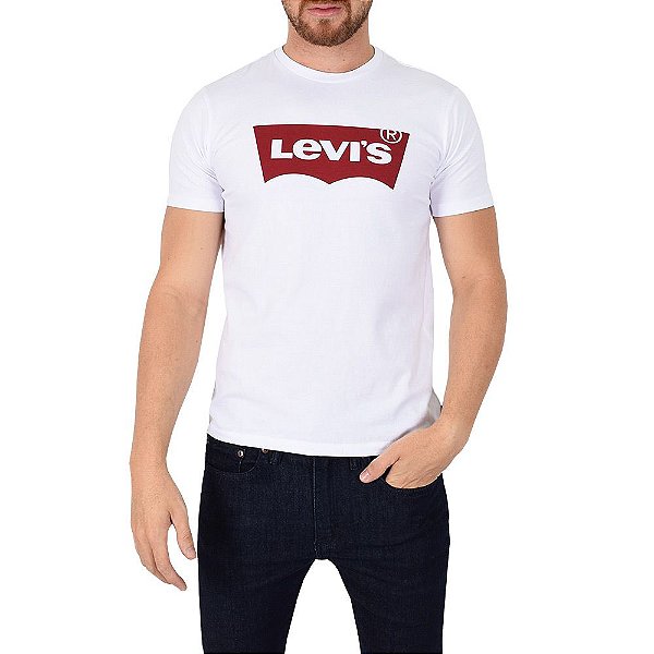 Camiseta Logo Originals Levis - Branca - Levis - Casa Joka