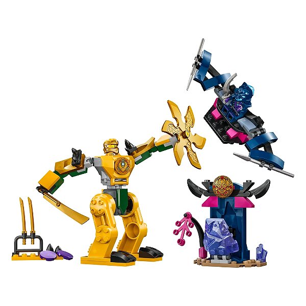 Lego Ninjago Robo de Combate do Arin 104 Pecas Lego Casa Joka