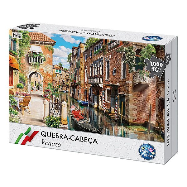 Quebra-Cabeça Veneza - 1040 Peças - Pais e Filhos