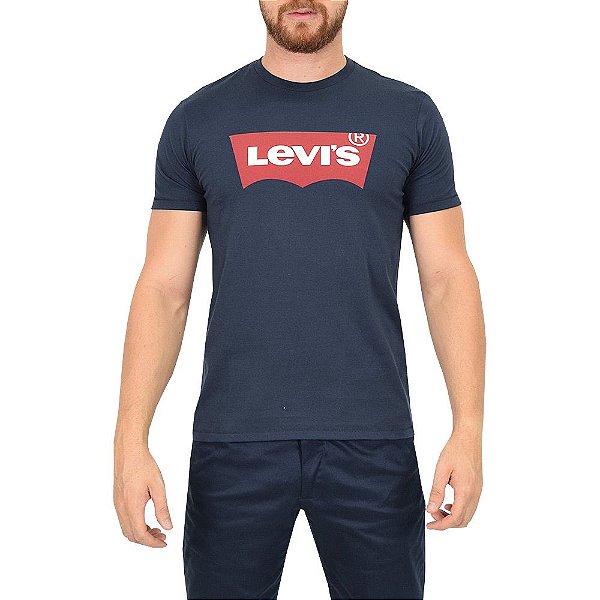 Camiseta Logo Originals Levis - Azul - Levis