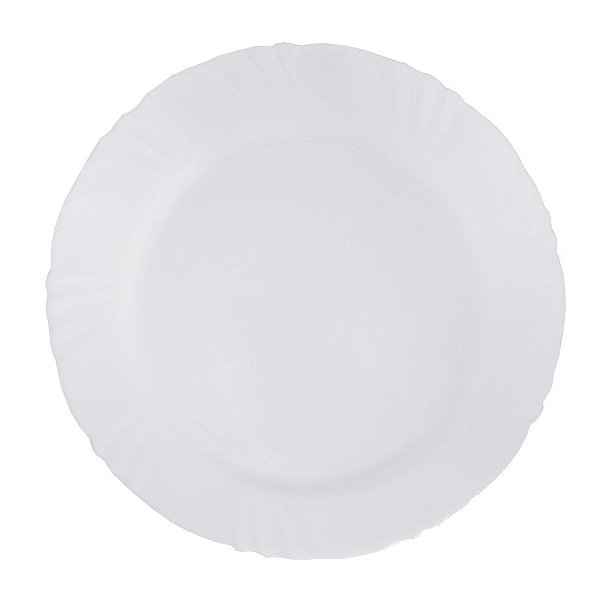 Prato Raso Pétala Opaline 25cm - Duralex