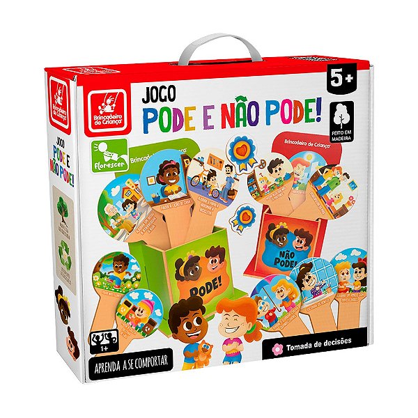 Jogo Pode e Não Pode - Brincadeira de Criança