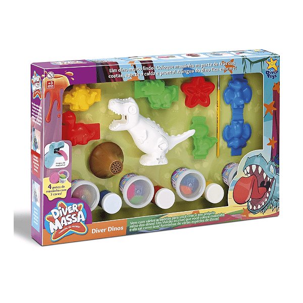 Diver Massa Dinos - Divertoys