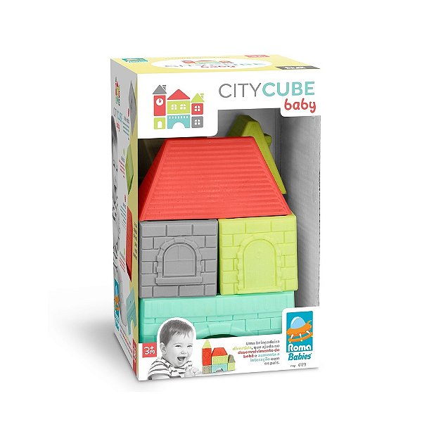 Brinquedo CityCube Baby - Roma