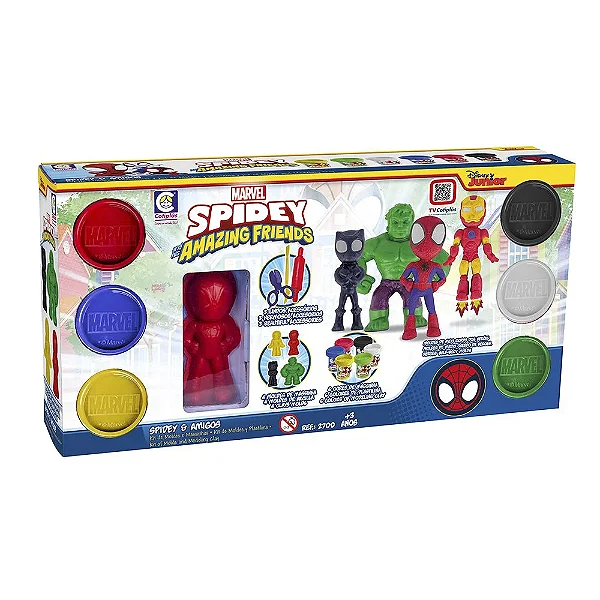 Coti Massa Spidey Amigos Marvel - Cotiplás