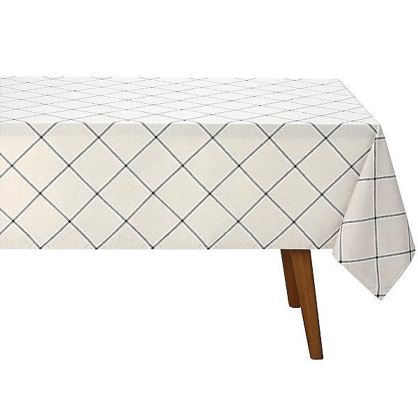 Toalha de Mesa Quadrada Athenas 4 Lugares - Ieda - Döhler Clean