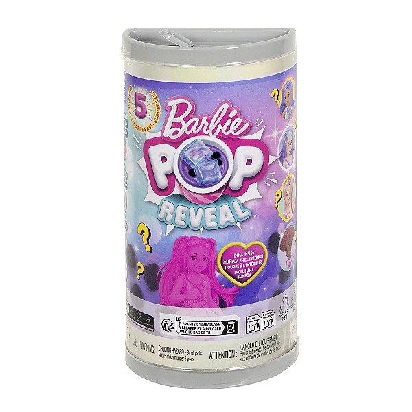 Boneca Barbie Pop Reveal 5 Surpresas - Mattel