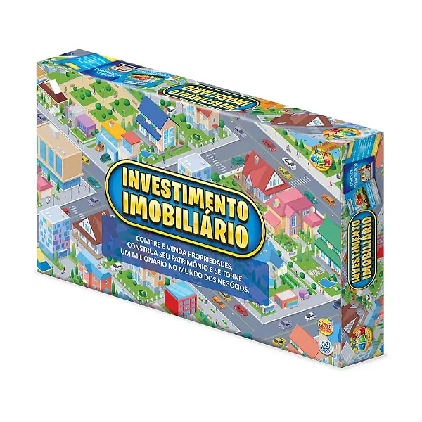 Jogo Investimento Imobiliário - GGB Brinquedos