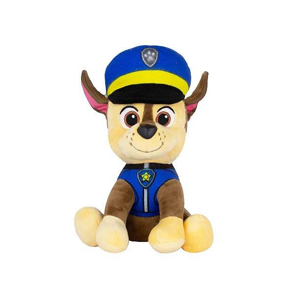 Pelúcia Patrulha Canina - Chase - 22cm - Sunny