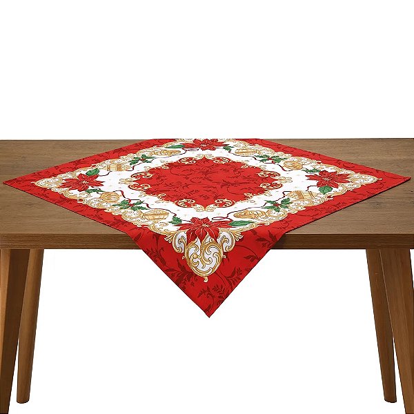 Toalha de Mesa Natalina 78cm x 78cm - Natal 110 - Döhler