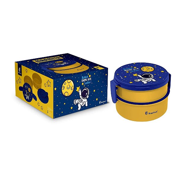 Mini Marmita Redonda - Astronauta - Brasfoot
