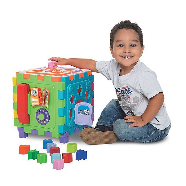 Cubo Didático Grande - Mercotoys