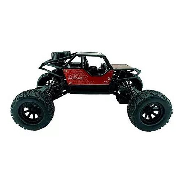 Carro Controle Remoto Big Foot Vermelho - Cks Toys