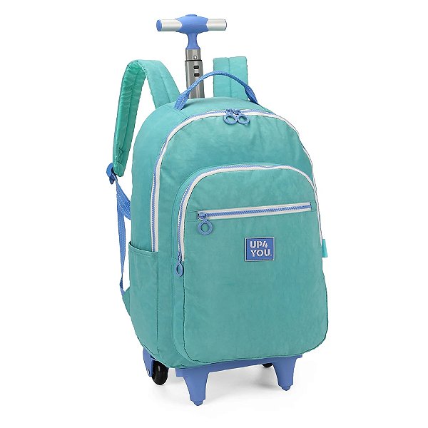 Mochila de Rodinhas Up4you Colors Trends Verde - Luxcel