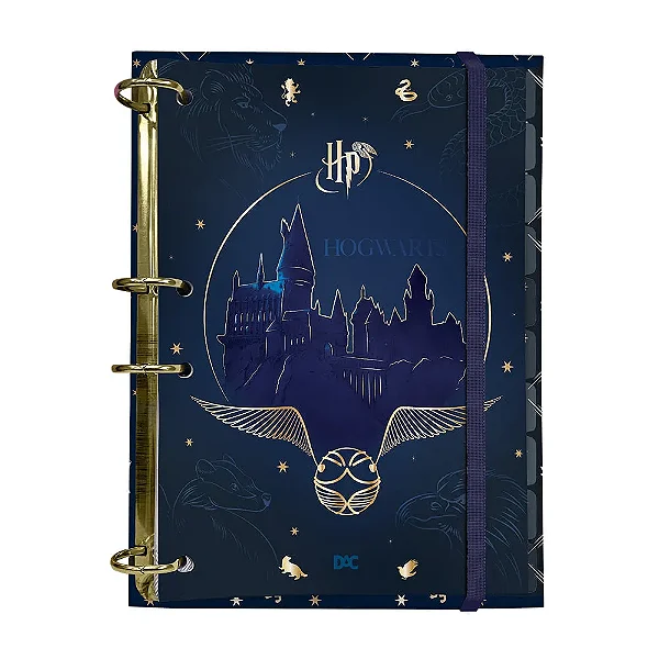Fichário Colegial Harry Potter - 144 Folhas - DAC