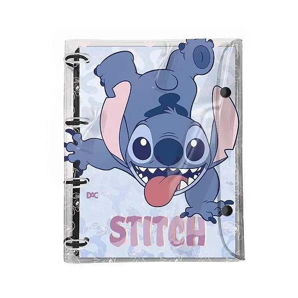 Fichário Universitário Stitch - 192 Folhas - Dac