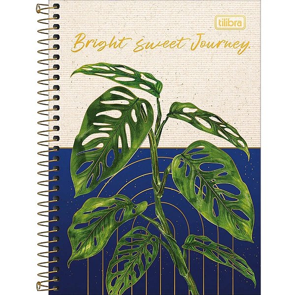 Caderno Naturalis Journey - 80 Folhas - Tilibra