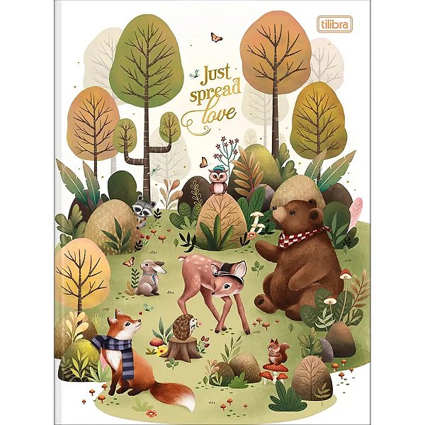 Caderno Brochura Loveland Just Spread - 80 Folhas - Tilibra