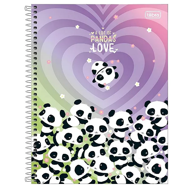 Caderno Espiral Lovely Friend - Coração - 160 Folhas - Tilibra