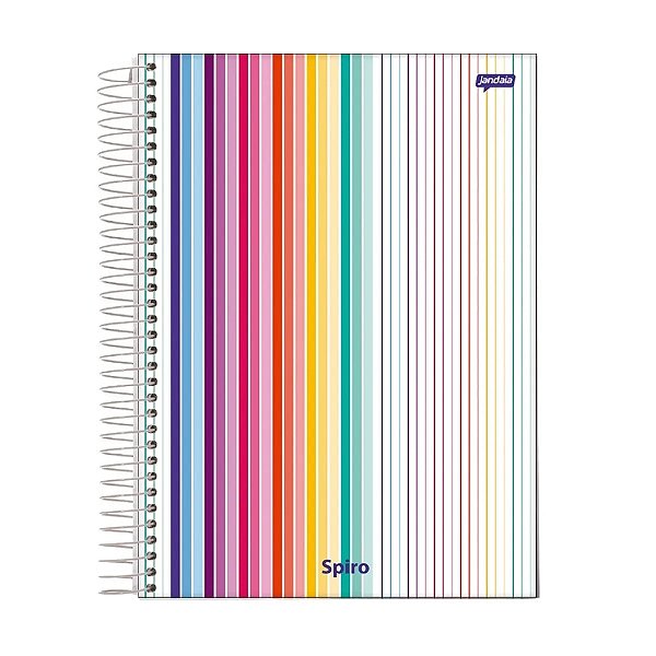 Caderno Capa Dura Universitário Spiro Clean - 80 Folhas - Jandaia