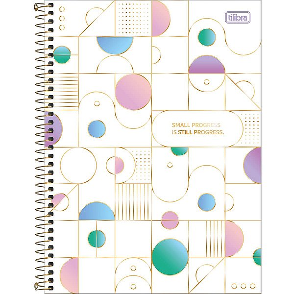 Caderno Capa Dura Universitário Midtown Progress - 80 Folhas - Tilibra
