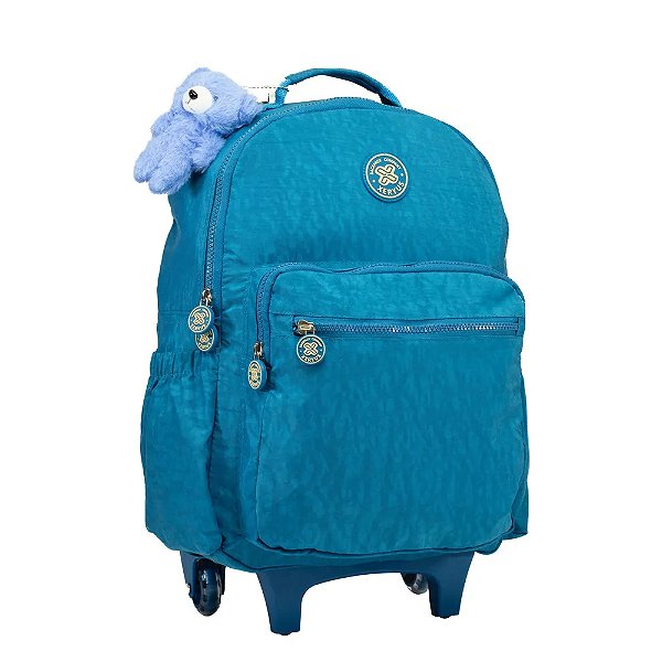 Mochila de Rodinha Trendy - Azul - Xeryus