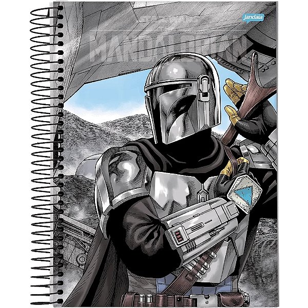 Caderno Capa Dura Universitário Star Wars Time - 80 Folhas - Jandaia