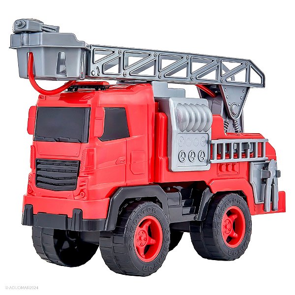 Carro Max Bombeiro Lança Água- Adijomar