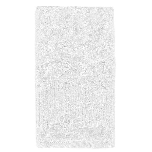 Toalha de Lavabo Lollipop - Branca - Buddemeyer