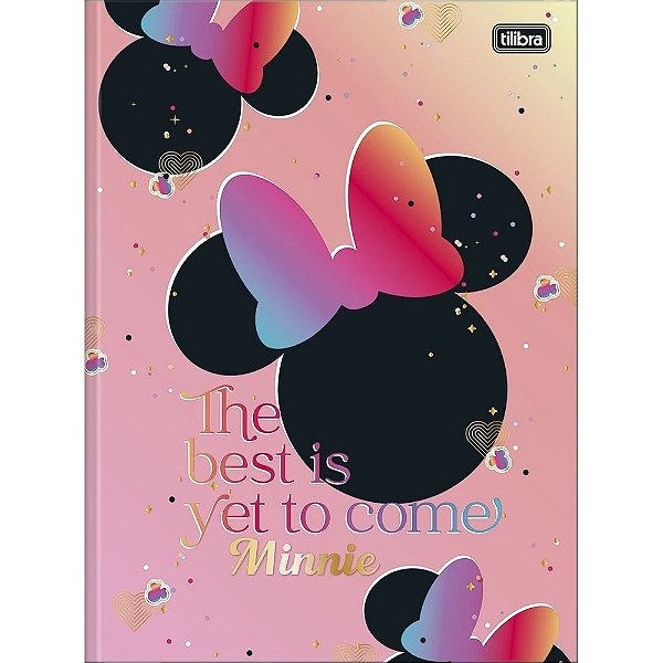 Caderno Brochura Minnie - Yet to Come - 80 Folhas - Tilibra