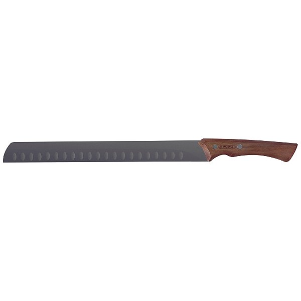 Faca Serrilhada Churrasco Back Cabo de Madeira 12" - Tramontina