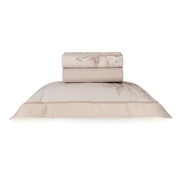 Jogo de Cama 200 Fios Magnólia - Solteiro - Karsten