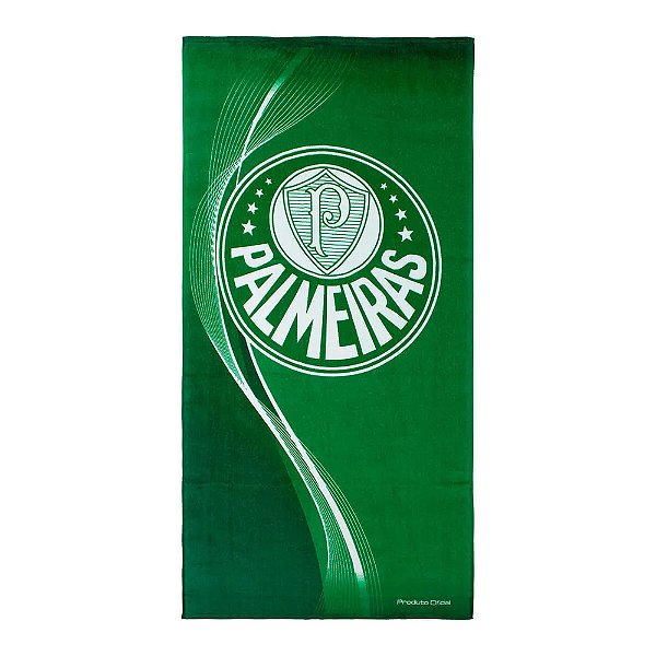 Toalha de Banho Futebol Estampada Palmeiras - Buettner
